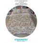 ETE HOMETEX ÇİFT KİŞİLİK LÜX WELSOFT YORGAN SETİ 195X215CM MİX BEJ 8696474232092